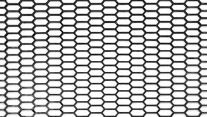 ABS mesh grill Honey Comb must 120*40cm 32x13mm