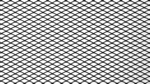 ALU mesh grill Diamond must 100*33cm 12*6mm