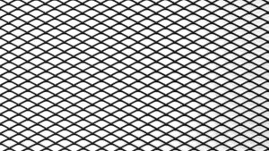 ALU mesh grill Diamond must 100*33cm 16*8mm