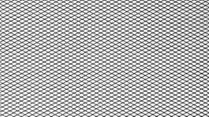 ALU mesh grill Diamond must 100*33cm 6*3mm