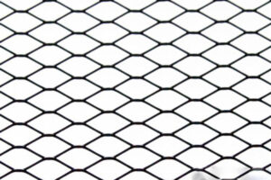 ALU mesh Iluvõre Diamond must 120x20cm 12x7mm