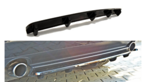 Splitter Alfa Romeo 159 tagumine keskosa Difuusoriga Läikiv must