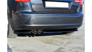 Splitter Audi A3 8P tagumine Läikiv must