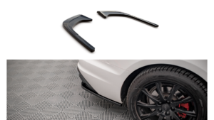 Splitter Audi A4 B9 Facelift tagumine külje Läikiv must