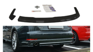 Splitter Audi A4 B9 S-Line tagumine Läikiv must