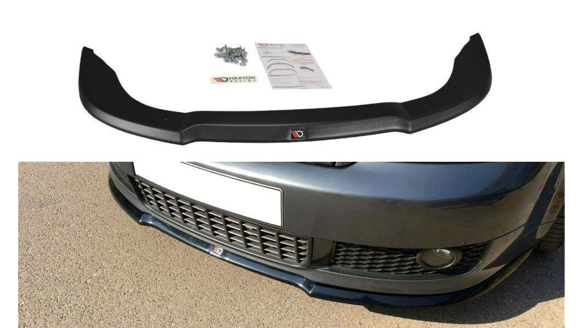 Splitter Audi A4 S-Line B6 esi v.1 Läikiv must