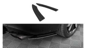 Splitter Audi A5 8T S-Line tagumine külje Street Pro must-punane