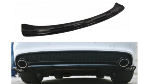Splitter Audi A5 8T tagumine Center Läikiv must