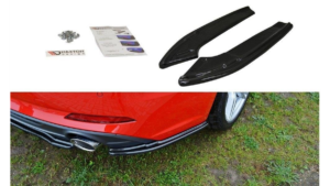 Splitter Audi A5 F5 S-Line tagumine Läikiv must
