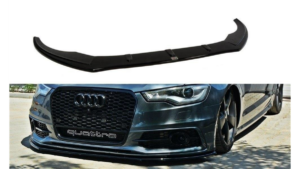 Splitter Audi A6 C7 S-Line esi v.1 Läikiv must
