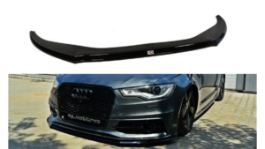 Splitter Audi A6 C7 S-Line esi v.2 Läikiv must