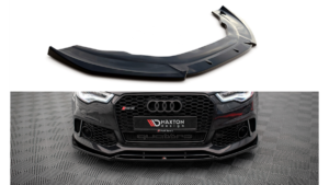 Splitter Audi A6 C7 esi RS6 Look Läikiv must