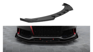 Splitter Audi A7 C7 esi Pro + tiivad RS7 Look must-punane