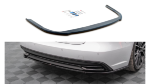 Splitter Audi A7 C8 tagumine keskosa Läikiv must