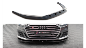 Splitter Audi A8 D5 S-Line esi v.2 Läikiv must