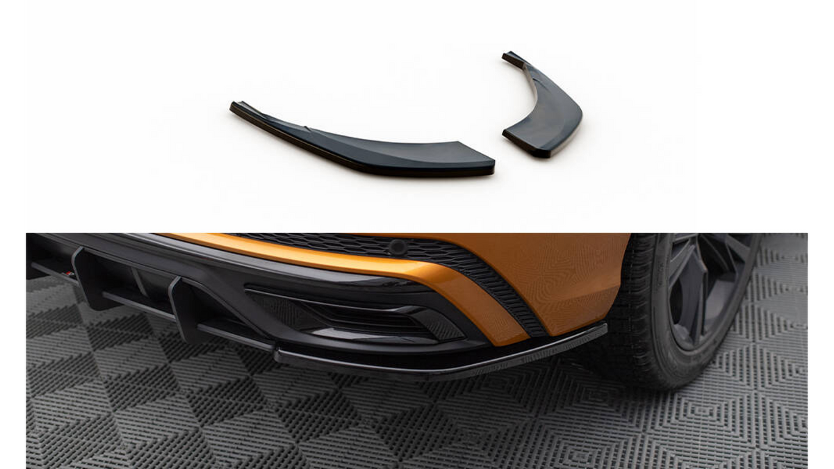 Splitter Audi Q8 4M S-Line tagumine külje Läikiv must