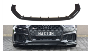 Splitter Audi RS3 8V Facelift Sportback esi v.2 Läikiv must