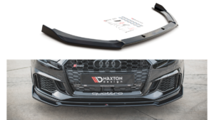 Splitter Audi RS3 8V Facelift Sportback esi v.3 Läikiv must