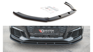 Splitter Audi RS3 8V Facelift Sportback esi v.4 Läikiv must