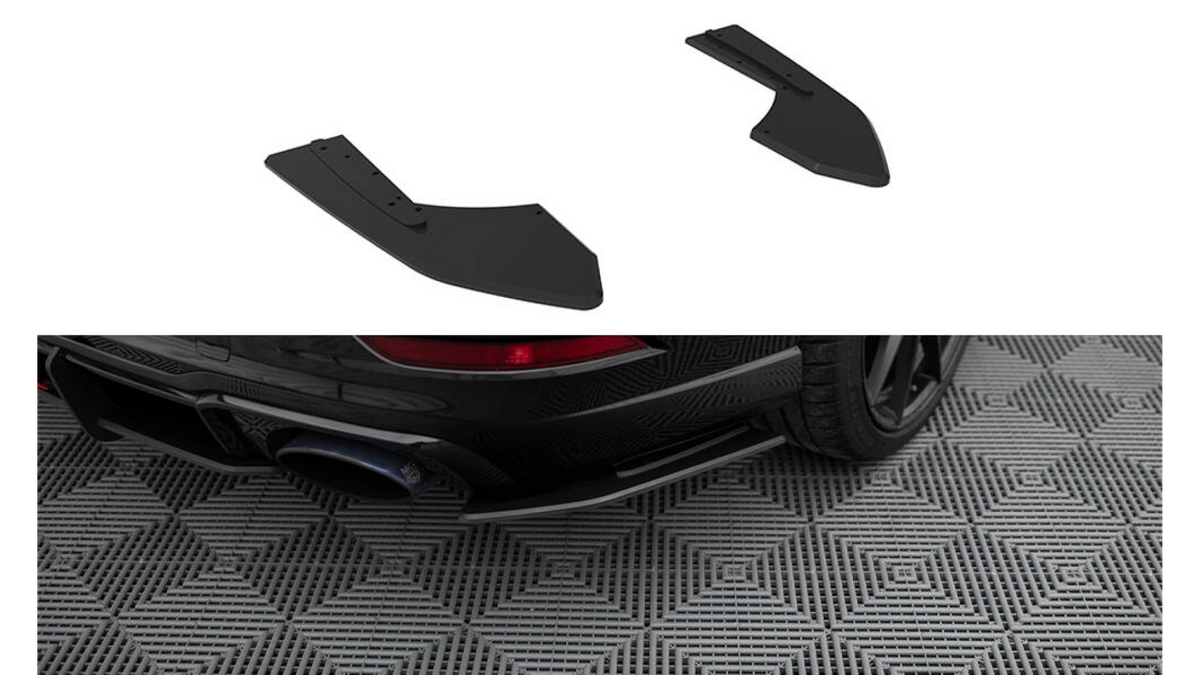 Splitter Audi RS3 8V Facelift tagumine külje Street Pro must