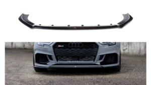 Splitter Audi RS3 8V Facelift esi v.2 Läikiv must