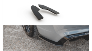 Splitter Audi RS3 8V Sportback tagumine külje Racing Durability must