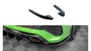 Splitter Audi RS3 8Y tagumine külje Läikiv must