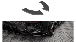 Splitter Audi RS3 8Y tagumine külje Street Pro must-punane