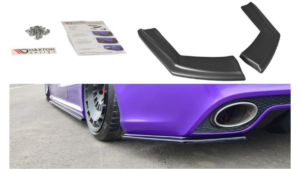 Splitter Audi RS5 8T Facelift tagumine Läikiv must