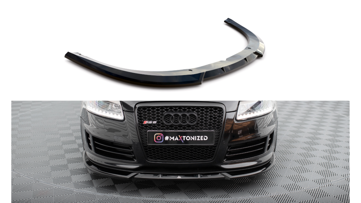 Splitter Audi RS6 C6 esi v.2 Läikiv must