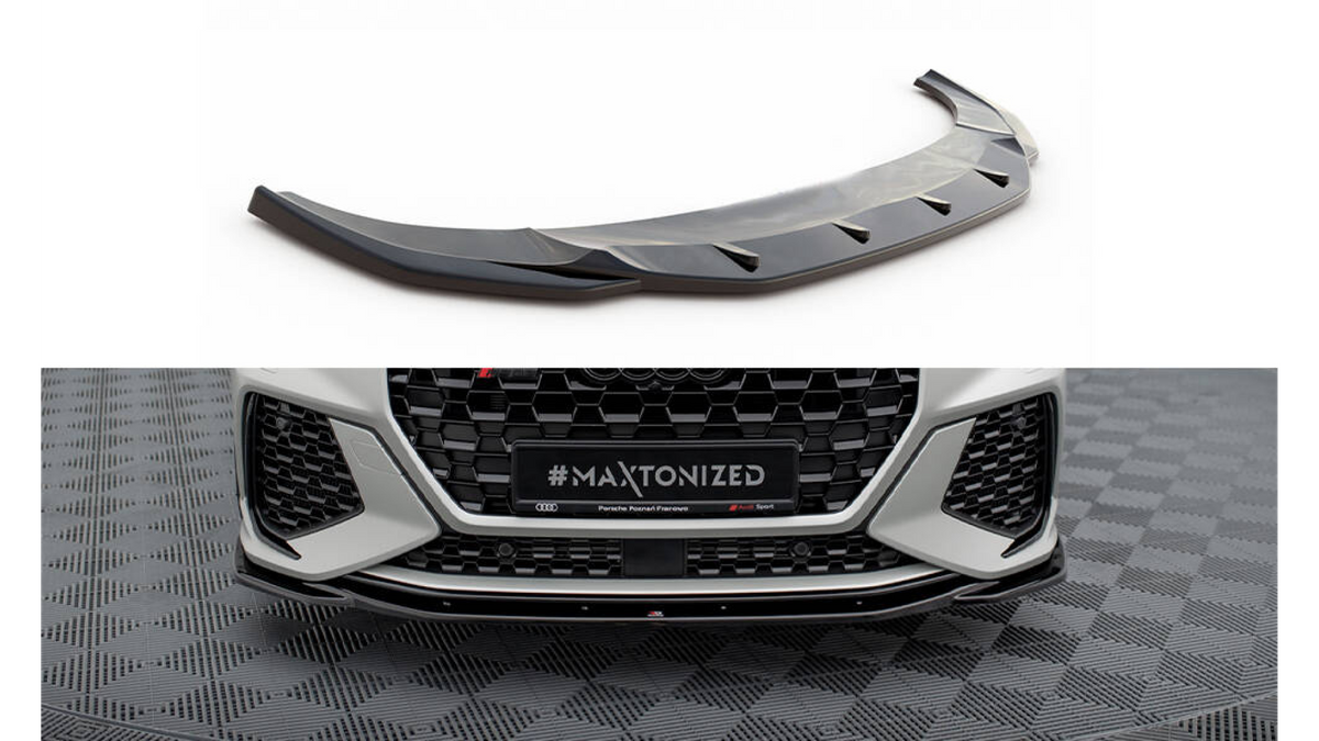 Splitter Audi RSQ3 F3 esi v.2 Läikiv must