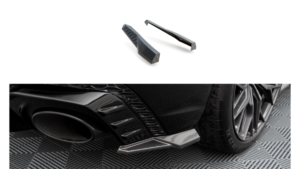 Splitter Audi RSQ8 4M tagumine külje Carbon