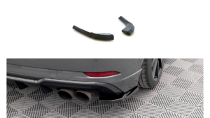 Splitter Audi S3 8V Facelift tagumine külje v.1 Läikiv must