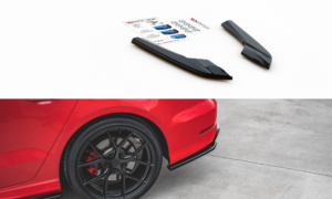 Splitter Audi S3 8V tagumine külje Läikiv must