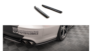 Splitter Audi S8 D4 tagumine külje Läikiv must