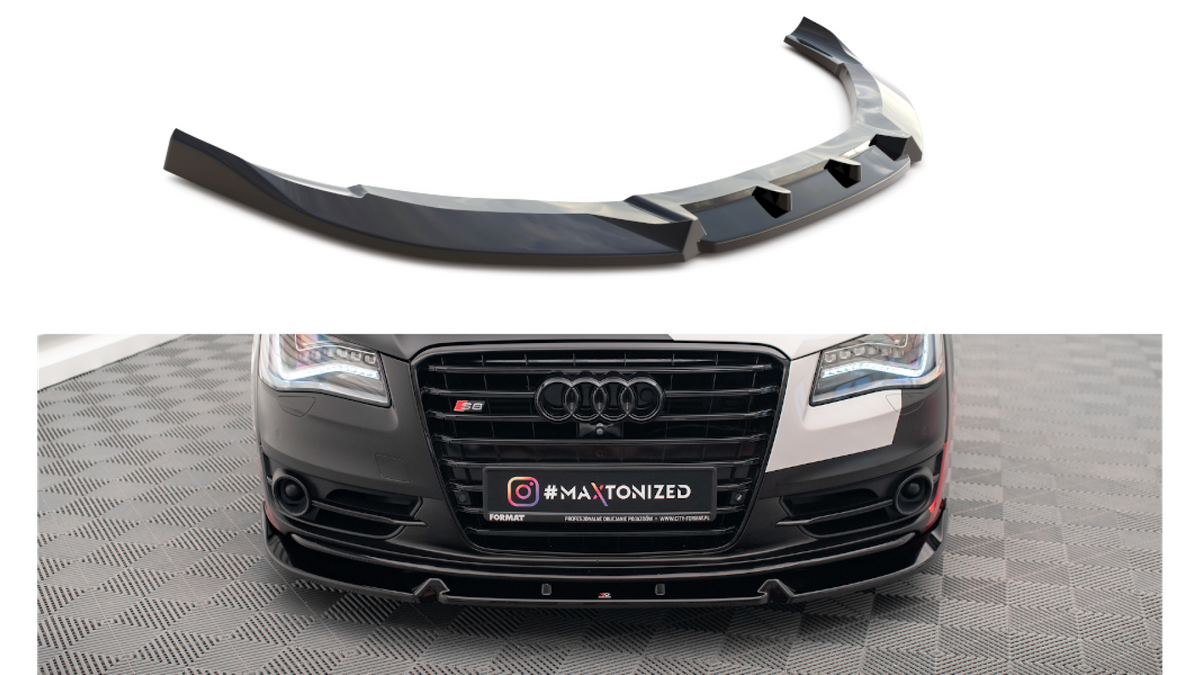 Splitter Audi S8 D4 esi v.2 Läikiv must