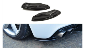 Splitter Audi TT 8J S-Line tagumine külje Läikiv must
