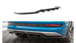 Splitter Audi e-tron tagumine keskosa Difuusoriga Läikiv must