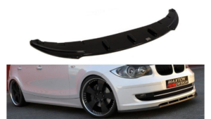Splitter BMW 1 E81 E82 E87 E88 esi Läikiv must