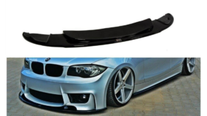 Splitter BMW 1 E87 esi M-Design Läikiv must