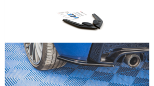 Splitter BMW 1 F20 M-Pack tagumine külje v.2 Läikiv must