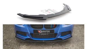 Splitter BMW 1 F20 M-Pack esi Racing Durability must-punane