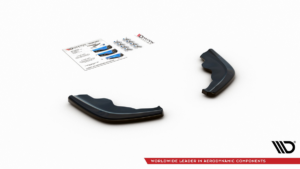 Splitter BMW 1 F40 M-Pack tagumine külje v.1 Läikiv must