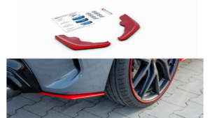 Splitter BMW 1 F40 M-Pack tagumine külje v.2