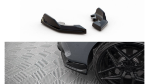 Splitter BMW 1 F40 M-Pack tagumine külje v.4 Läikiv must