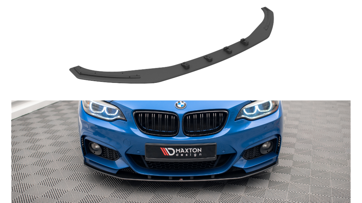 Splitter BMW 2 F22 M-Pack esi Pro must-punane