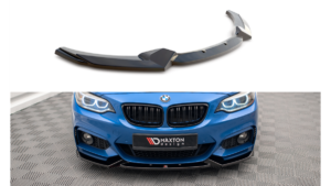 Splitter BMW 2 F22 M-Pack esi v.2 Läikiv must