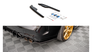 Splitter BMW 2 F44 M-Pack tagumine külje Läikiv must