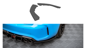Splitter BMW 2 F87 M-Pack tagumine külje Street Pro must-punane