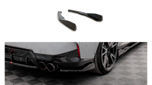 Splitter BMW 2 G42 M-Pack tagumine külje v.1 Läikiv must